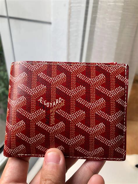 goyard clothing men's|goyard men's wallet price.